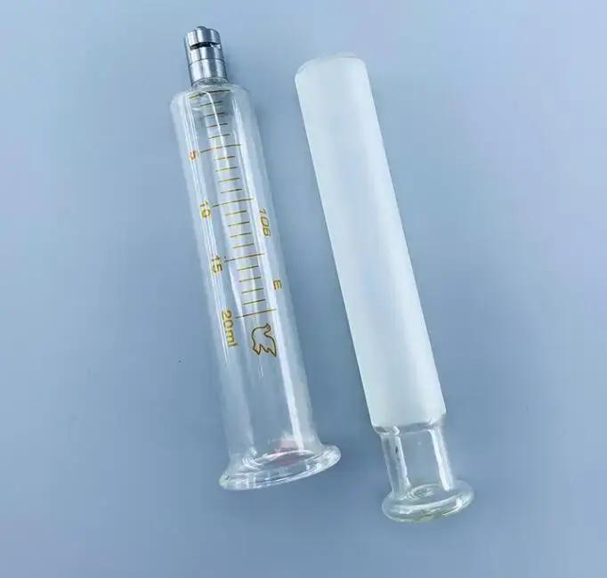 Seringue en verre à tête verrouillable Luer, 1ml, 2ml, 2.5ml, 5ml, 10ml, 20ml, 30ml, 50ml, 100ml, se