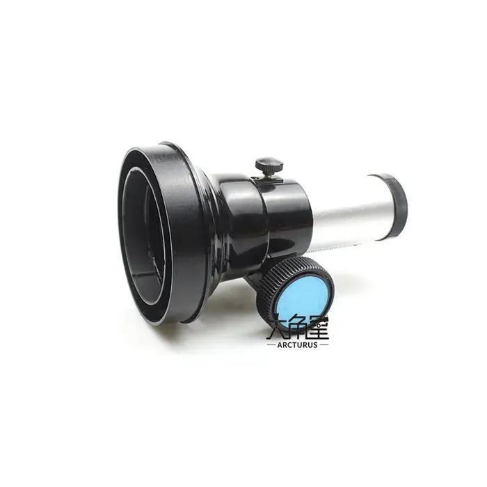 Focaliseur télescope métallique 1.25 pouces réfraction 90mm pour observation étoiles et astrophotographie occasionnels