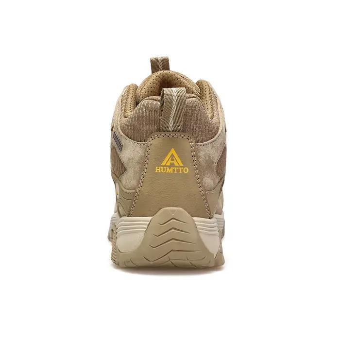 Bottes randonnée hiver cuir véritable pour hommes - Trekking, camping, baskets respirantes
