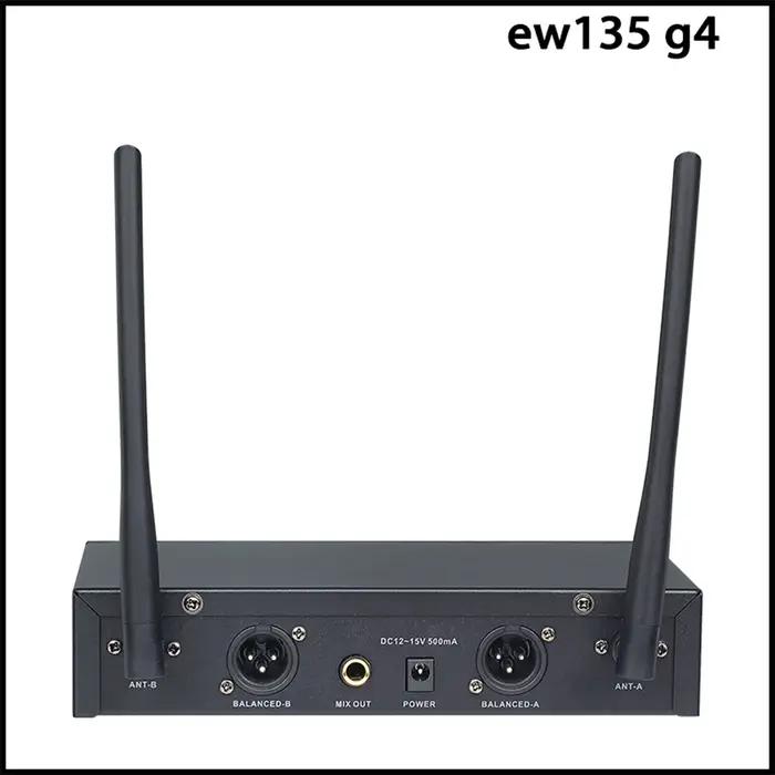 Microphone dynamique sans fil professionnel EW135G4 SKM9000, 2 canaux UHF, système EW100G4, DJ, kara