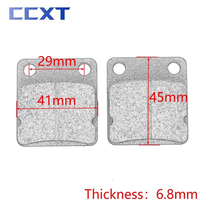 Disques arrière plaquettes de frein pour ATV Quad Go Kart Dirt Pit Bike 50 70 90 110 125 140 150 160