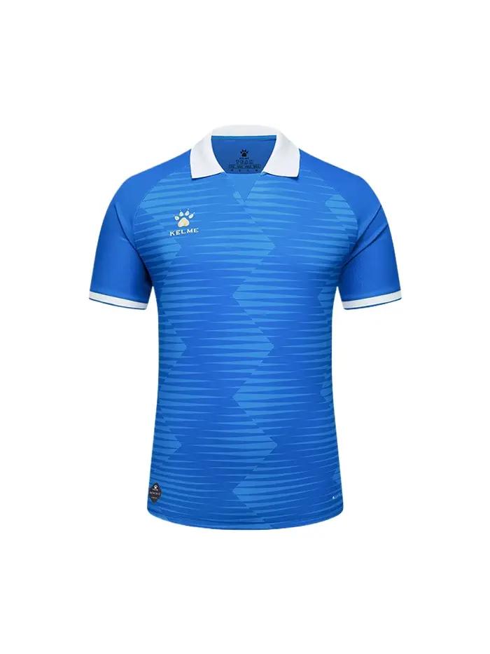 Tshirt de football homme kelme sportif course gym elastique sechage rapide occassions speciales basique polyvalent pour amateurs et professionnels