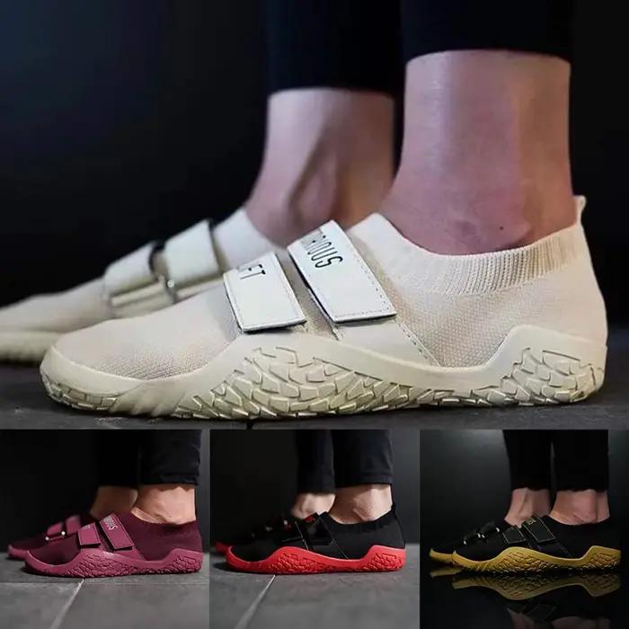 Chaussures de lutte et haltérophilie unisexes - Support de force pour squat et gymnastique professionnelle
