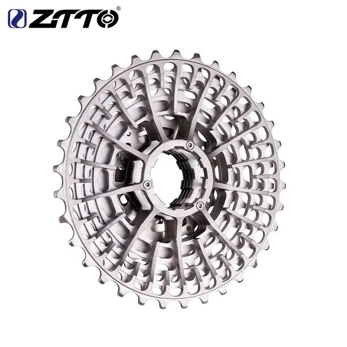 ZTTO Cassette de vélo de route ultralégère 11 vitesses SLR2 Cassette 11S 11-28T 11-36T roue libre 11