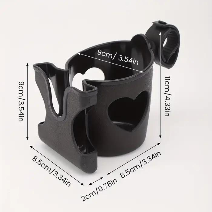 Porte-gobelet d'eau pour poussette de bébé, avec téléphone portable, porte-bouteille, caricycle élec