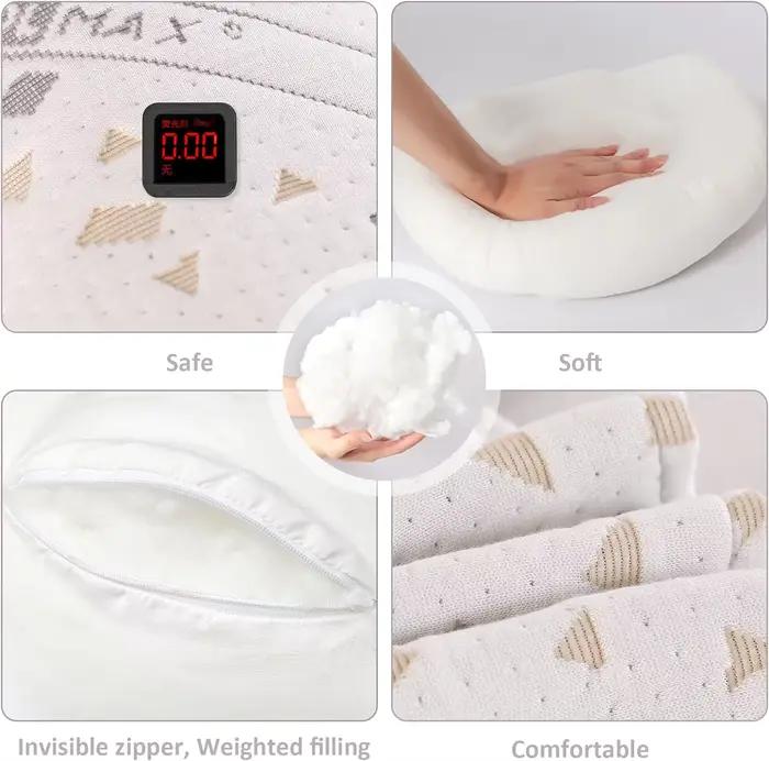 Oreiller de grossesse oreiller de maternité pour dormir sur le côté confort oreiller de soutien comp