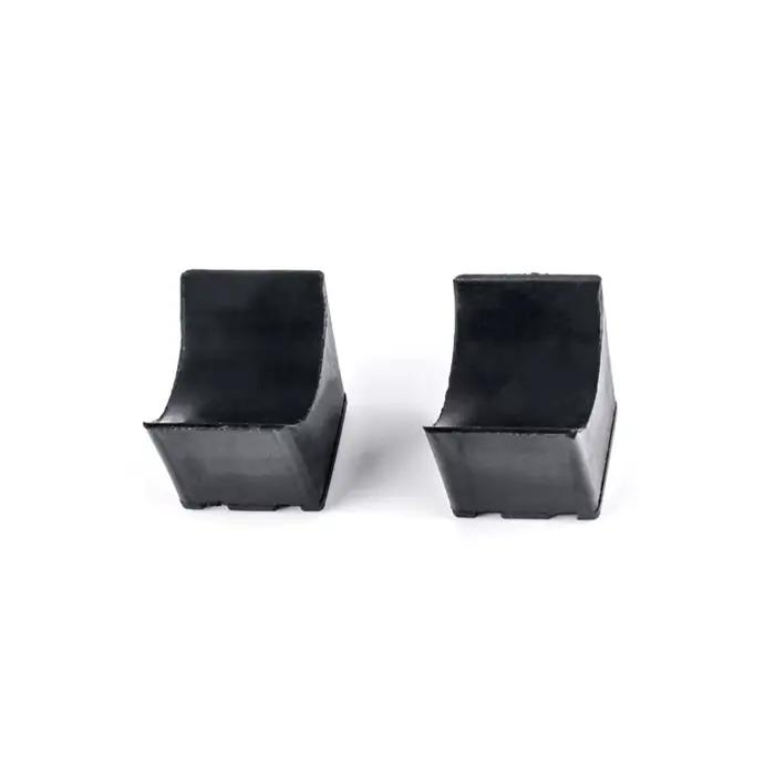 Blocs de limiteur de direction de moto universels en caoutchouc, 2 pièces, accessoires de Protection