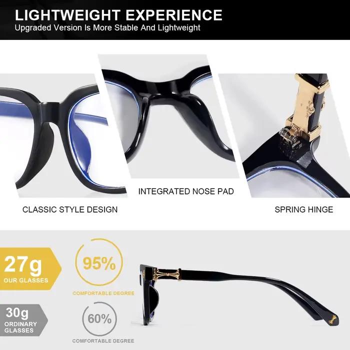 CRIXALIS 2 pièces classique carré Anti lumière bleue lunettes hommes lecture livres lunettes femmes