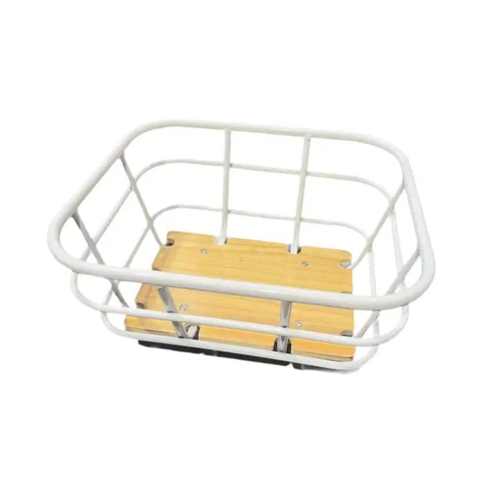 Panier avant de vélo support de chargement design tendance pour équitation de rue randonnées en arrière-cour en plein air