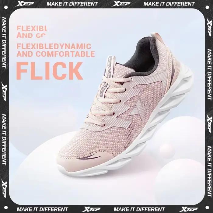 Chaussures de course Xtep femme légères et respirantes - Baskets amorties nouvelle mode 879318110073