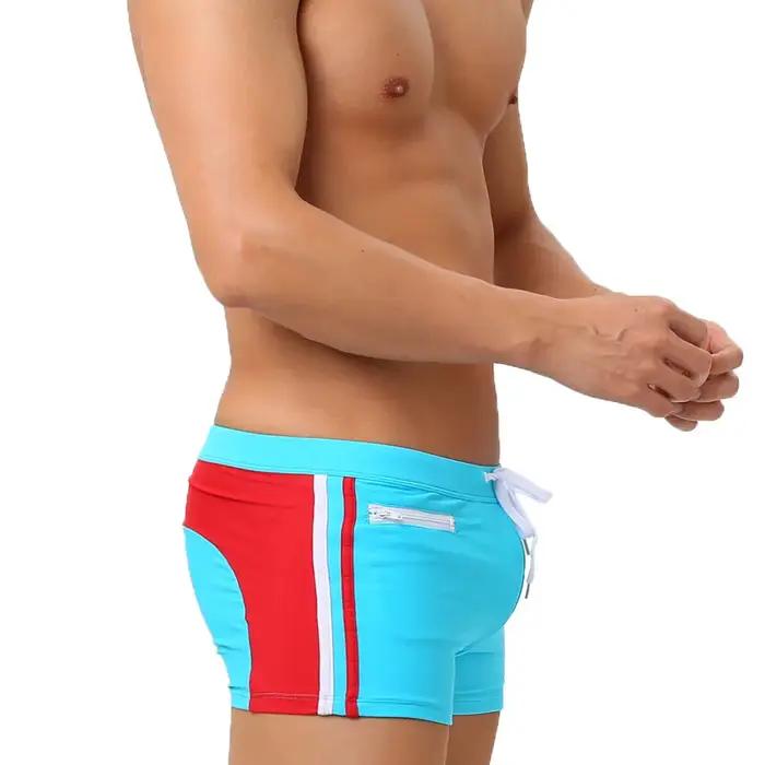 Maillot de bain homme push-up boxer - Short de plage sexy respirant avec poche