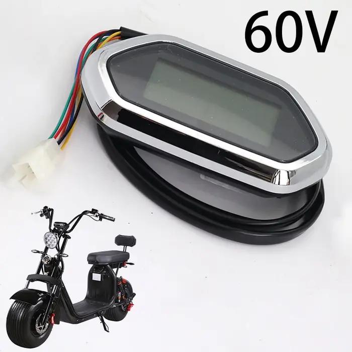 Compteur galvanoplastie LED LCD TingParts, scooter électrique Citycoco, moto, accessoires modifiés,
