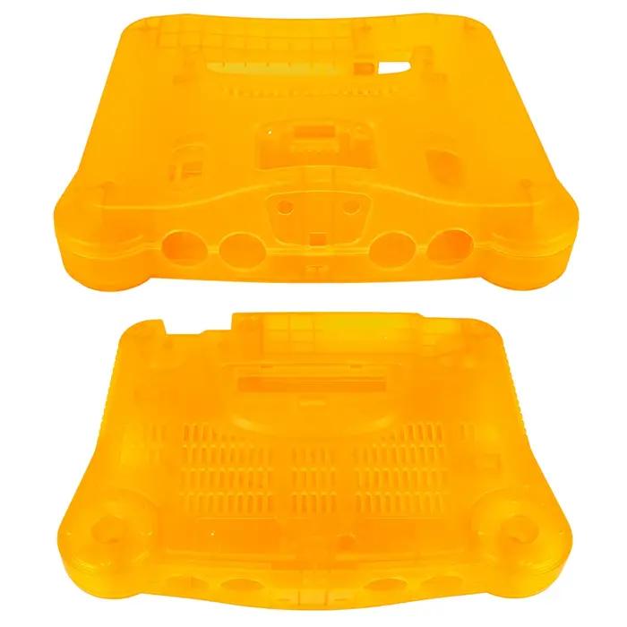 Bitfunx coque en plastique de remplacement boîtier translucide pour N64 Nintendo 64 boîtier de rempl