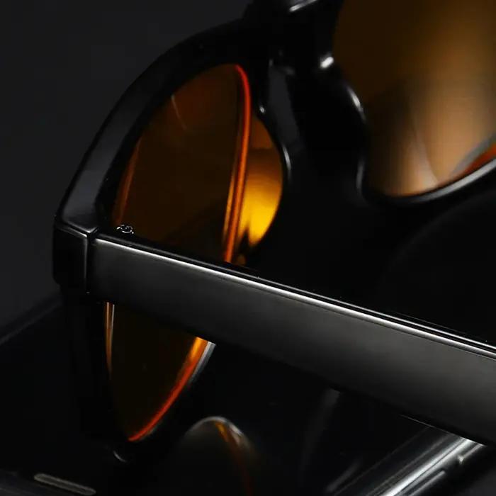 VIVIBEE Vision nocturne lumière bleue bloquant les lunettes hommes carré ordinateur Protection des y