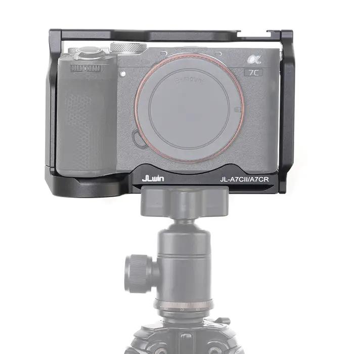 FOTGA Cage de caméra pour Sony A7CII A7CR A7C2 Cage de lapin plate-forme de caméra vidéo accessoire
