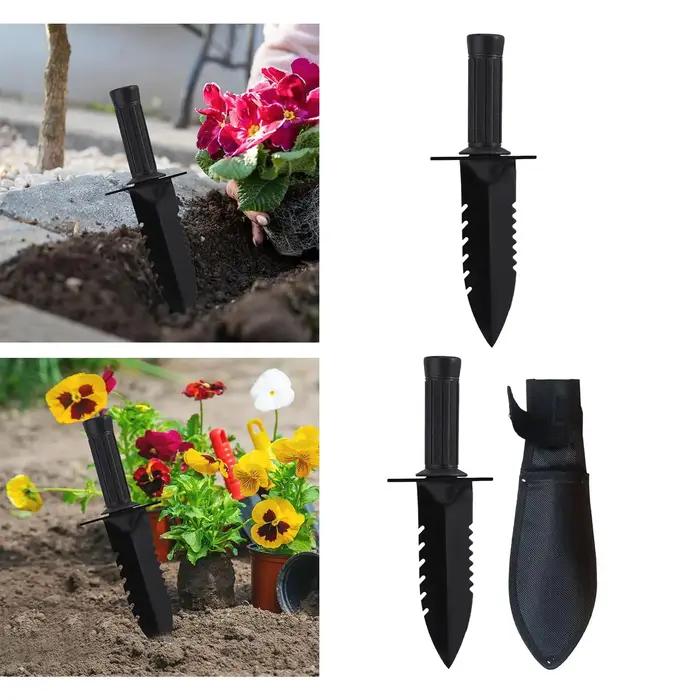 Truelle de jardinage, petite bêche à main, fer à planter, prise confortable, outil de jardin, truell