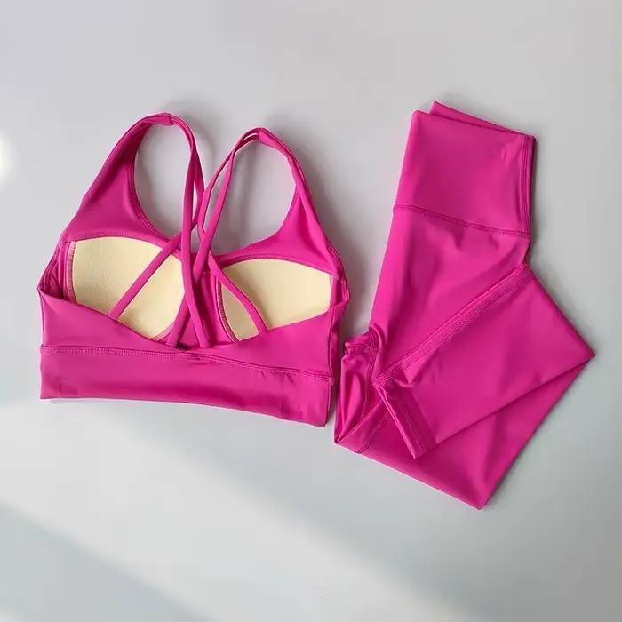 Costume de Yoga pour femmes, haut de gamme, Sexy, à la mode, amincissant, levage des hanches, sport,