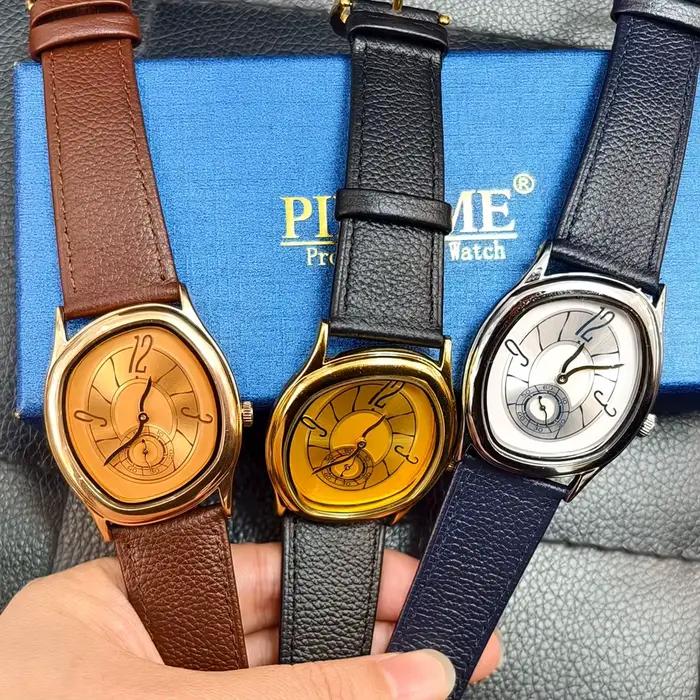 Série innovante de montres en quartz de forme spéciale avec mouvement importé, cadran de 32 mm, brac