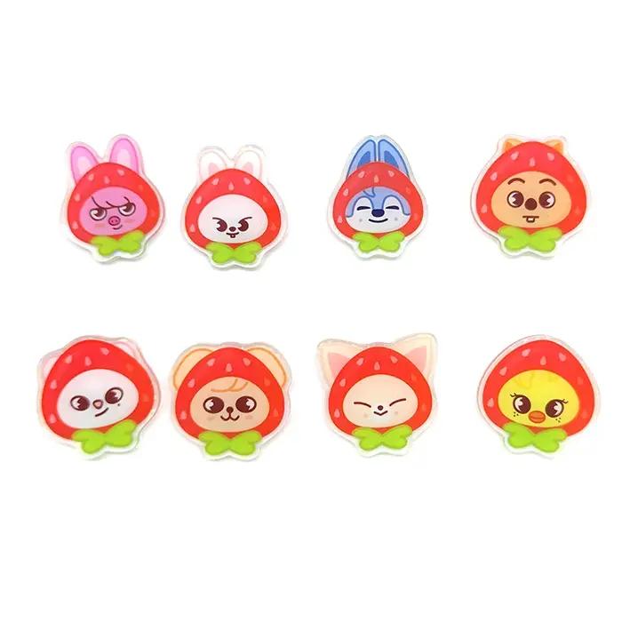 Broche en acrylique KPOP, accessoires mignons à la mode pour vêtements et sacs à dos, cadeaux pour f