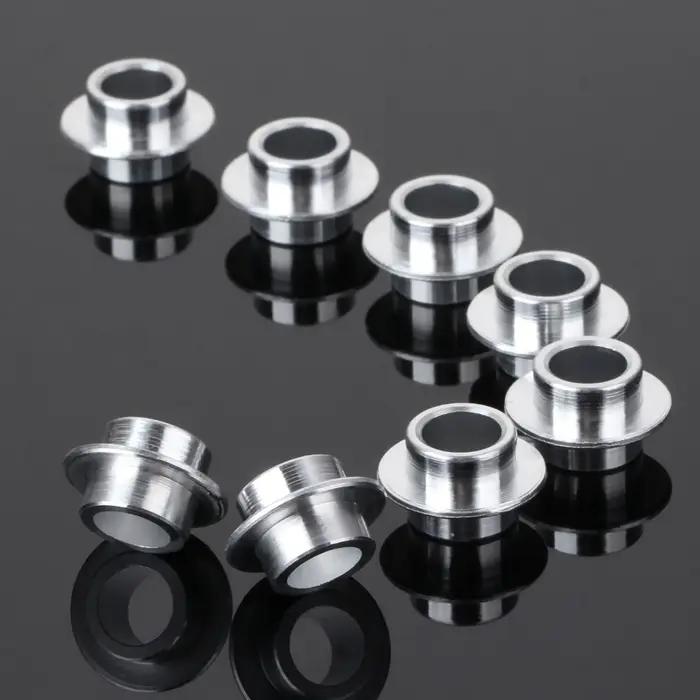 Entretoises de roulement de Scooter de Skateboard en aluminium de 8mm, 8 pièces, douille de roulemen