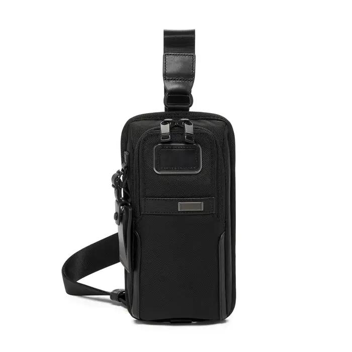 Sac à bandoulière pour hommes, sac de poitrine en nylon durable, multi-poches, sac de voyage d'affai
