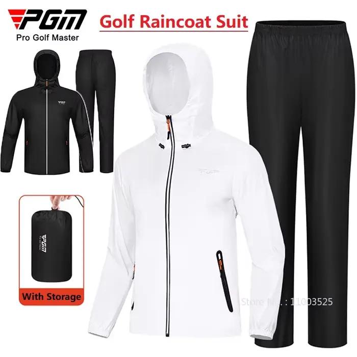 PGM imperméable et pantalon de pluie costume unisexe corps complet prévention de la pluie veste femm