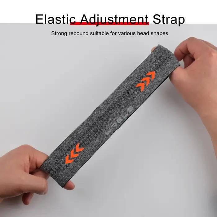 Bandes élastiques artificielles pour sauna absorption de sueur coiffure entraînement yoga course à pied