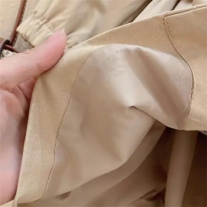 Filles Trench manteaux enfants mode taille vestes enfants col rabattu bébé mignon Long coupe-vent vê