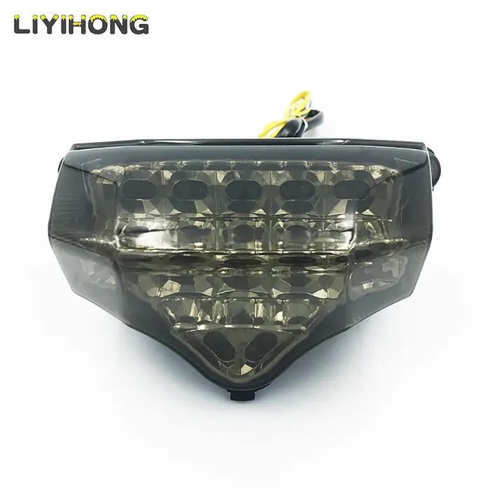 Pour Yamaha FZ600 FZ6 FAZER 2004 2005 2006 2007 2008 2009 moto feux arrière LED ensemble de frein av