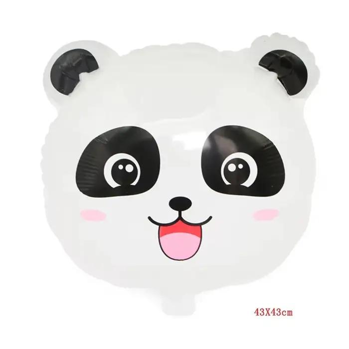 Ballons ours rond en aluminium, 10 pièces, 18 pouces, décoration de fête d'anniversaire pour bébé ga