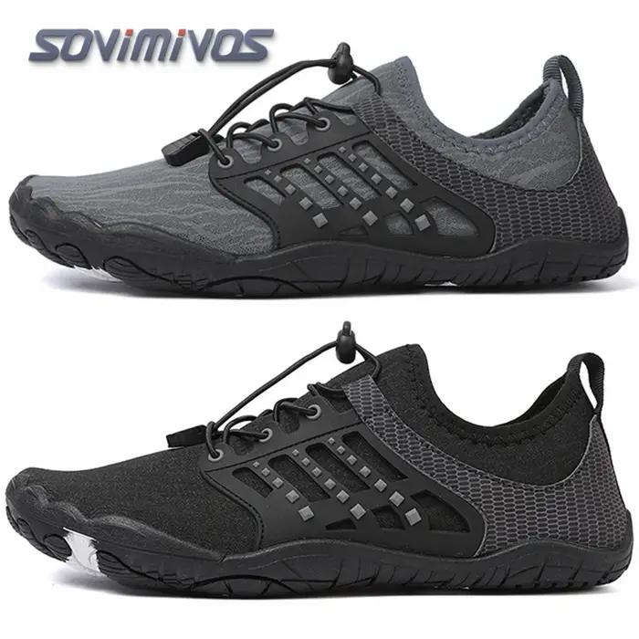 Cross-Trainer pour hommes | Chaussure pieds nus et minimaliste | Semelle zéro chute | Boîte à