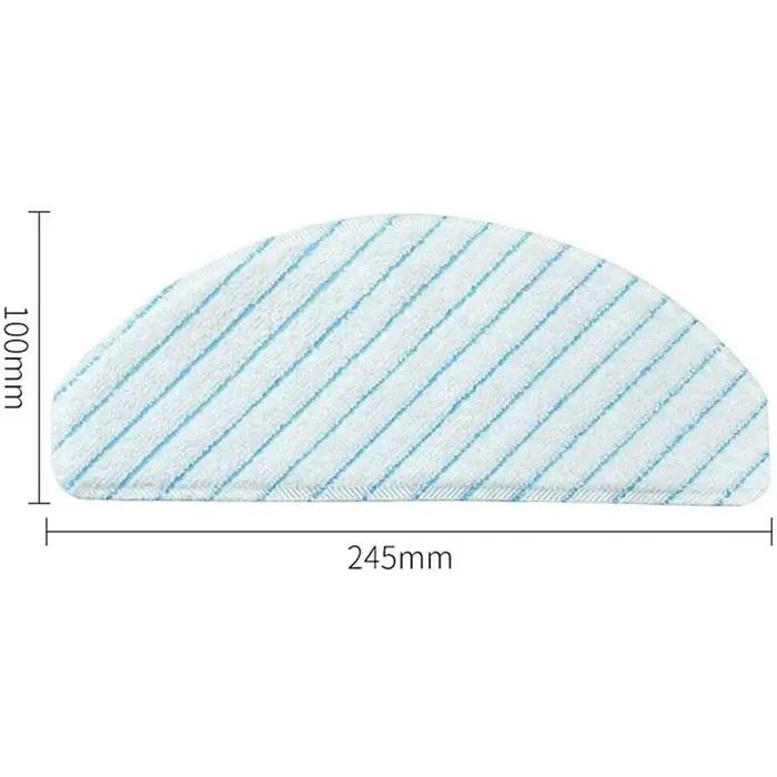 Tampons de nettoyage pour aspirateur Ecovacs Deebot OZMO T8 AIVI T8 Max T9 Power/Max, 50 pièces