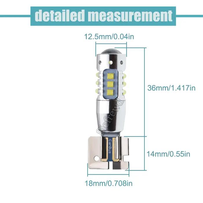 2 pièces H2 LED voiture lumière XBD puces 80W Auto phare ampoule brouillard DRL conduite lampe avant