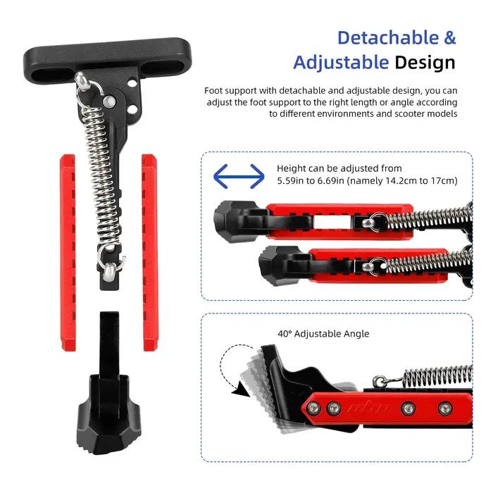 Ulip-Support de Stationnement Latéral Extensible pour Trottinette Électrique, Mise à Niveau V2.0, po