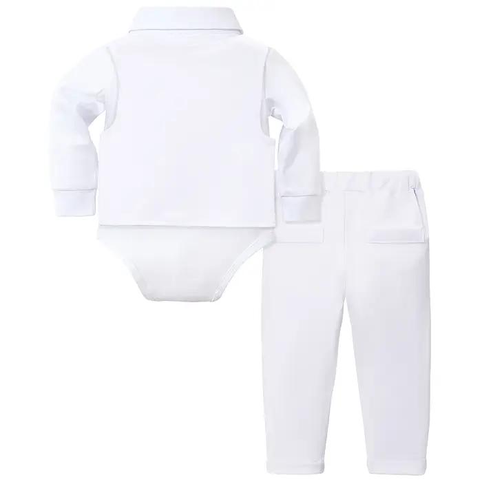 Tenue de baptême pour bébé garçon, ensemble de costume de baptême pour première église de pâques, vê