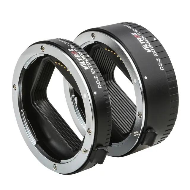 Viltrox DG-Z Nikon Z Auto Focus Tains Macro Extension Tube Adaptateur d'objectif pour Nikon Z Mount