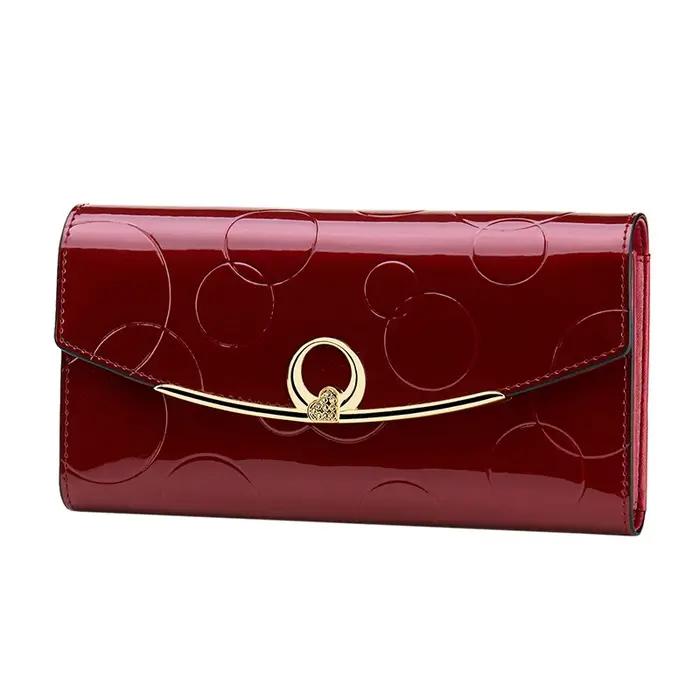 Portefeuilles pour femmes Carteras Para Mujer Long sac à main pour femmes avec poche pour téléphone