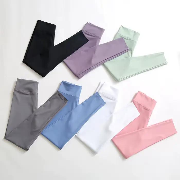 Leggings athlétiques pour filles, pantalons de danse, de course, de Yoga, d'entraînement, de sport,