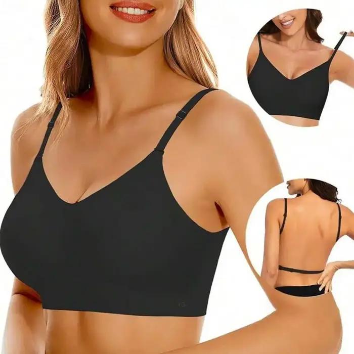 Sous-vêtements pour femmes grand U dos nu sexy confortables élastiques sans trace respirants soutien invisible beauté naturelle occasions spéciales