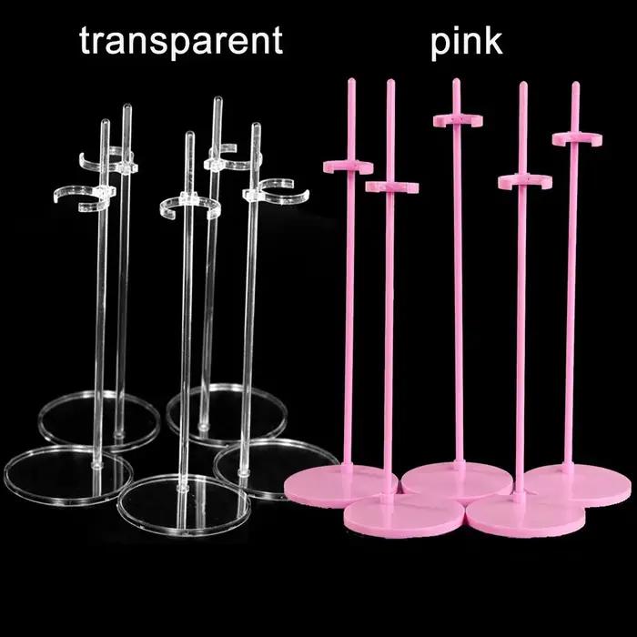 Support transparent pour poupées 1/6, présentoir de 30cm, accessoires de jouets pour enfants de haut