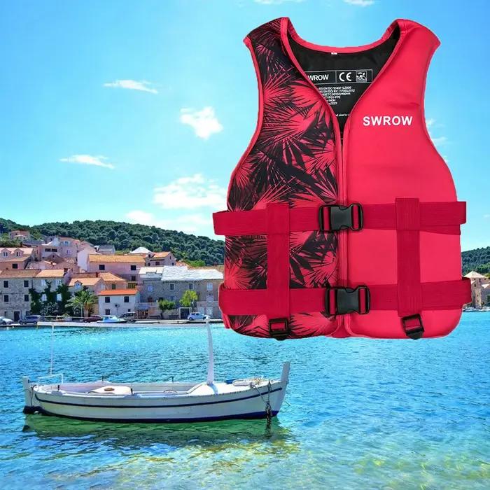 Gilet de sauvetage en néoprène pour enfants et adultes, nouvelle veste de flottabilité pour sports n