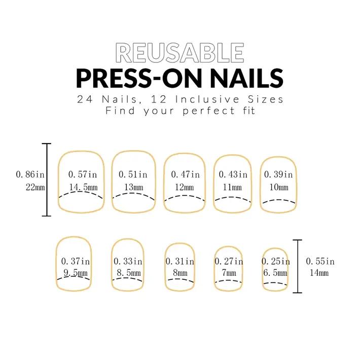 Faux ongles français simples rouge vin, style de luxe léger européen et américain, amélioration des