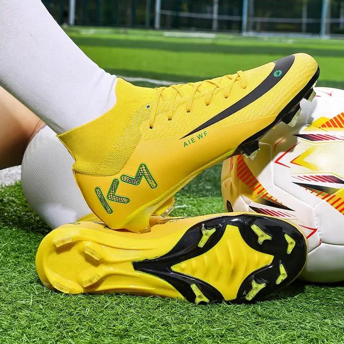 Nouveaux hommes Match bottes de Football cheville antidérapante TF/FG chaussures de Football profess