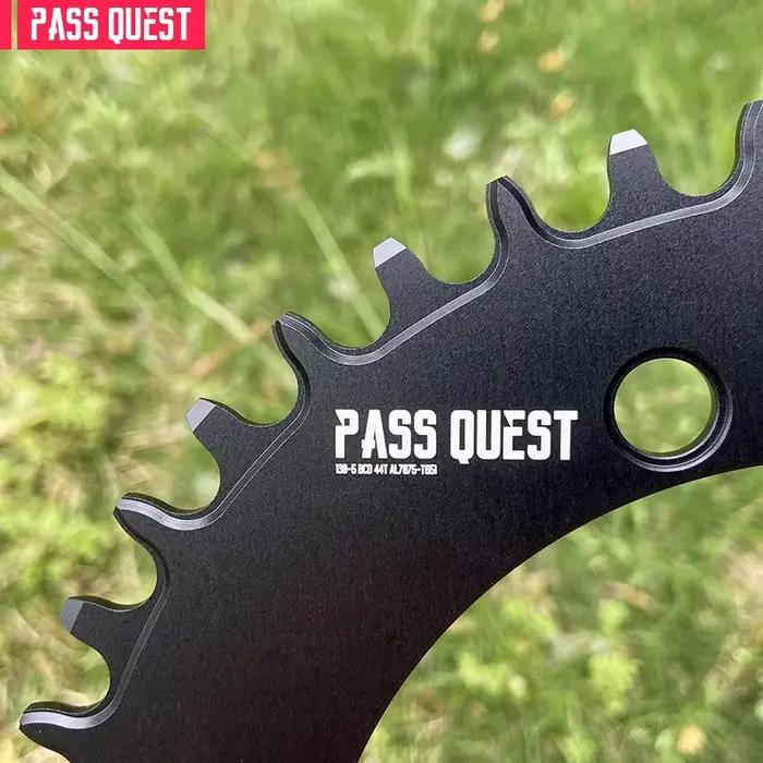 PASS QUEST 130BCD plateau 5 griffes disque fermé rond/ovale 42/44/46/48/50/52/54/56/58/60T pour péda