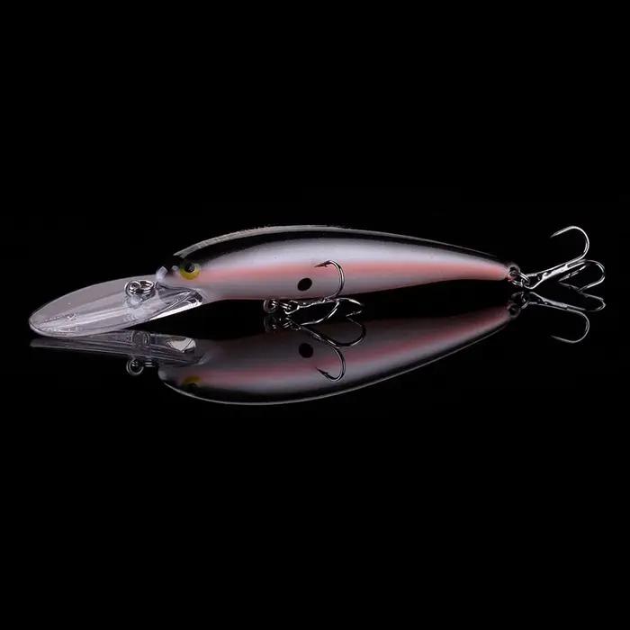 WALK FISH 1 pièces appât dur 115mm 11.6g qualité méné leurre de pêche manivelle Wobble profondeur 3-