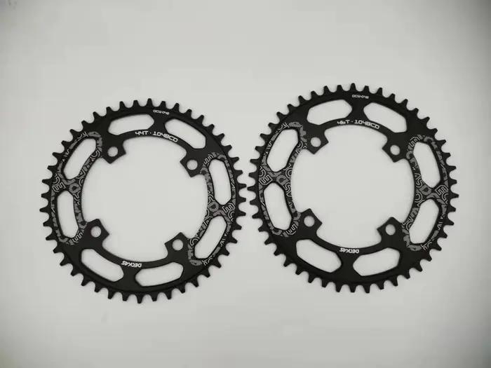 Deckas plateau de vélo rond 104BCD 32 34 36 38 40 42 44 46 48T 50 52 dents vtt vélo VTT plateau roue