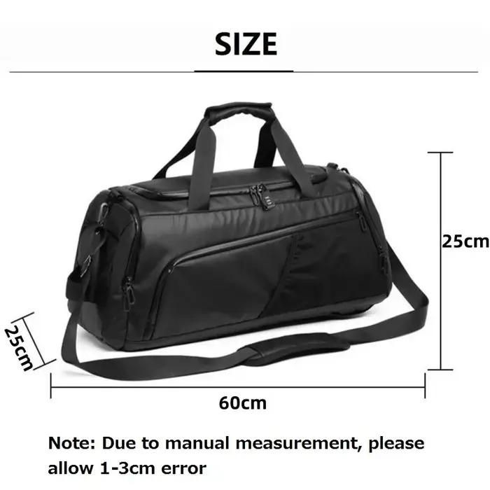 Sac de sport pour hommes, grande capacité, entraînement, Fitness, sac de sport, sac à dos sec et hum