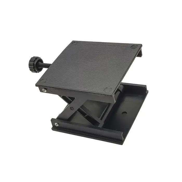 Support de levage pour machines à graver sur bois, Table élévatrice à niveau à bulle, supports manue