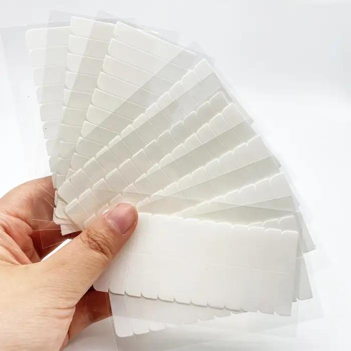 120 onglets/lots 10 feuilles 0.8 cm * 4 cm ruban adhésif blanc sans brillance ruban étanche pour ext
