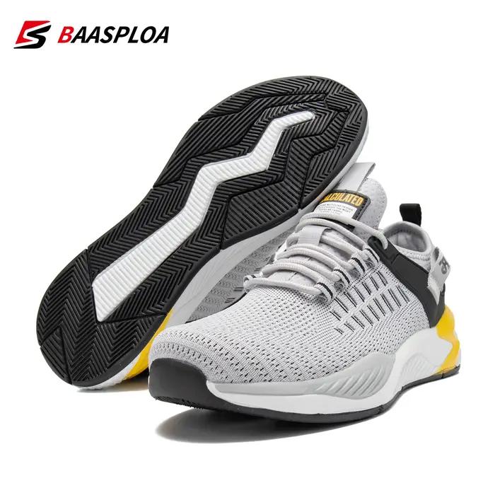 Chaussures de course antidérapantes Baasploa pour hommes - Légères et absorbantes 2023